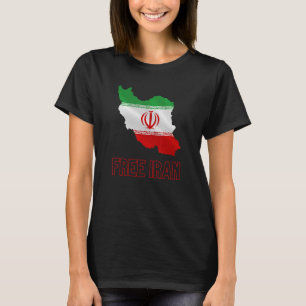 T-shirt Iran Libre Pour Les Femmes De Perse