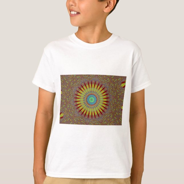 T-shirt Iran tapis Africain ethnie tribale motif.jpg (Devant)