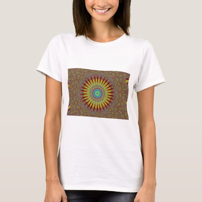 T-shirt Iran tapis Africain ethnie tribale motif.jpg (Devant)