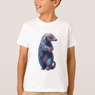 T-shirt Iridescent Blue and Purple Kids