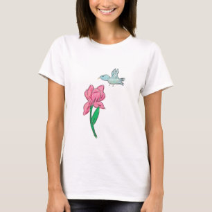T-shirt Iris rose