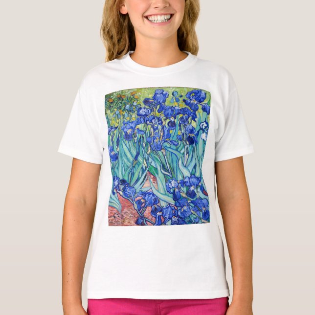 T-shirt Irises Vincent van Gogh (Devant)