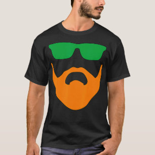 T-shirt Irish Beard St Pattys Ginger Redhead Celti