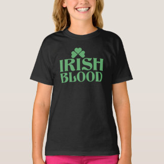 T-shirt Irish blood 