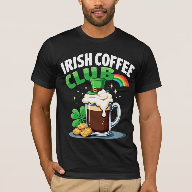 T-shirt Irish Coffee Club (Devant)