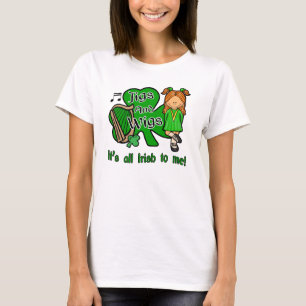 T-shirt Irish Dancing, jigs et Wigs