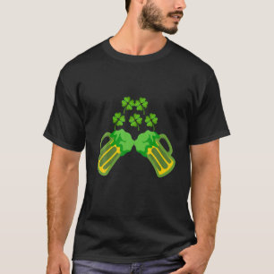 T-shirt Irish Drinking Happy St. Patrick's Day Beer Drinke