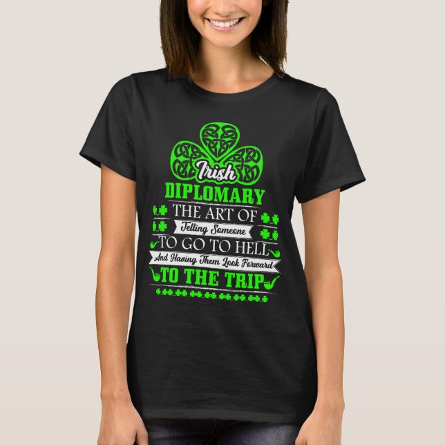 T-shirt Irish Funny (Devant)
