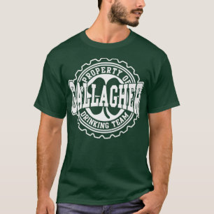 T-shirt Irish Gallagher Boire Team Jour de la Saint Patric
