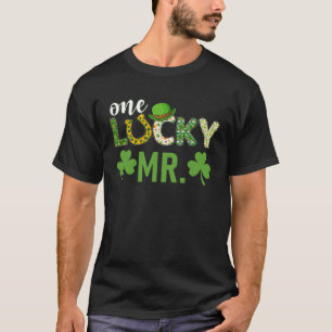 T-shirt Irish Group Matching One Lucky Mr St Patrick's Day