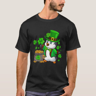 T-shirt Irish Penguin Shamrock St Patricks Day Penguin Iri