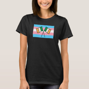 T-shirt Irish Pride Transgender Pride Drapeau St Patrick's