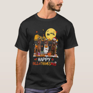 T-shirt Irish Setter Hallothanksmas Halloween Thanksgiving