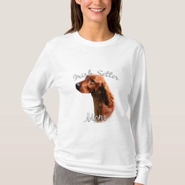 T-shirt Irish Setter Mom 2 (Devant)