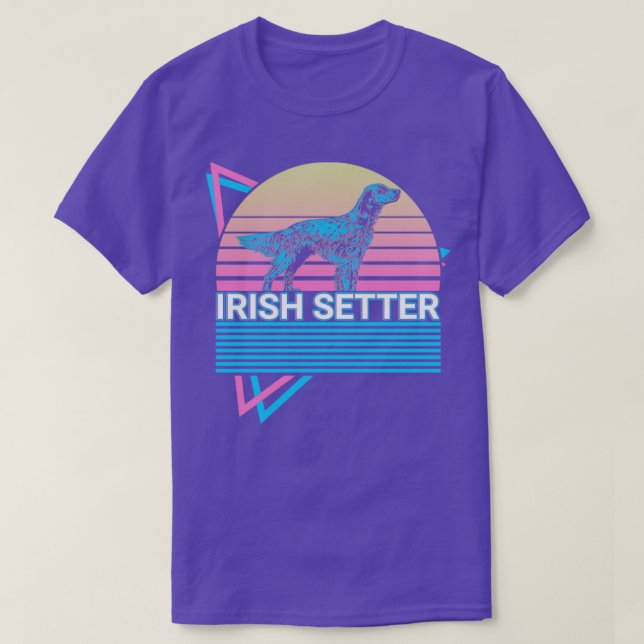 T-shirt Irish Setter Retro (Design devant)