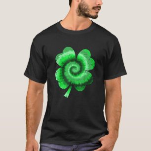 T-shirt Irish Shamrock Tie Dye Happy St Patrick's Day Go L