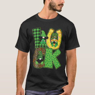 T-shirt Irish St Patrick's Day Gnomes Leprechauns Lucky Ho