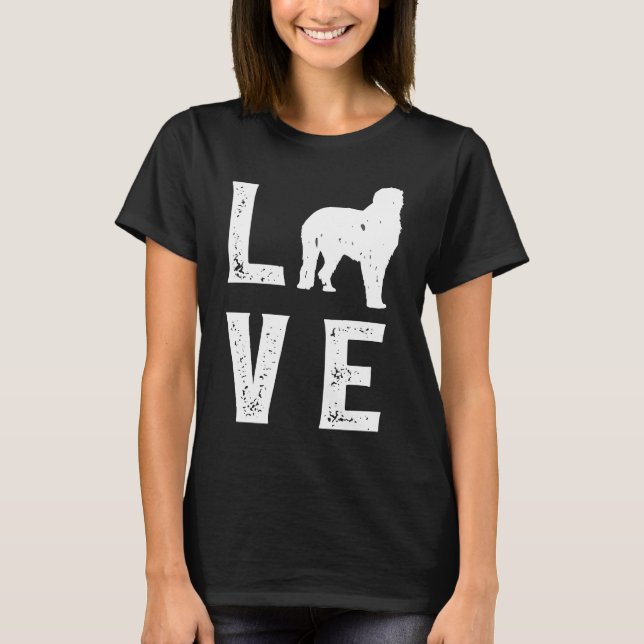 T-shirt Irish Wolfhound Love (Devant)