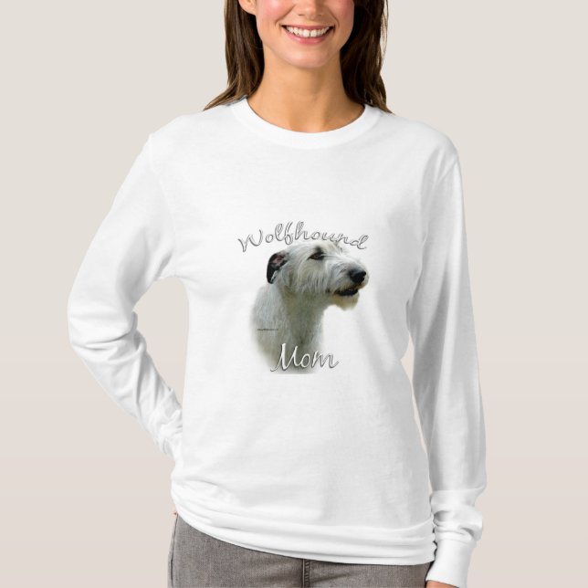 T-shirt Irish Wolfhound Maman 2 (Devant)