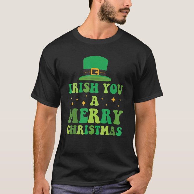 T-shirt Irish You A Joyeux Noël (Devant)