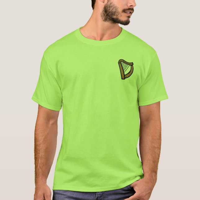 " T-shirt irlandais "authentique (Devant)