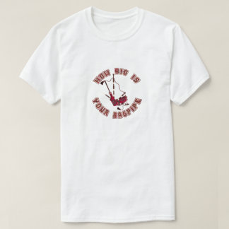 T-shirt Irlandais Bagpipes Drôle Humour Joke St. Patrick's