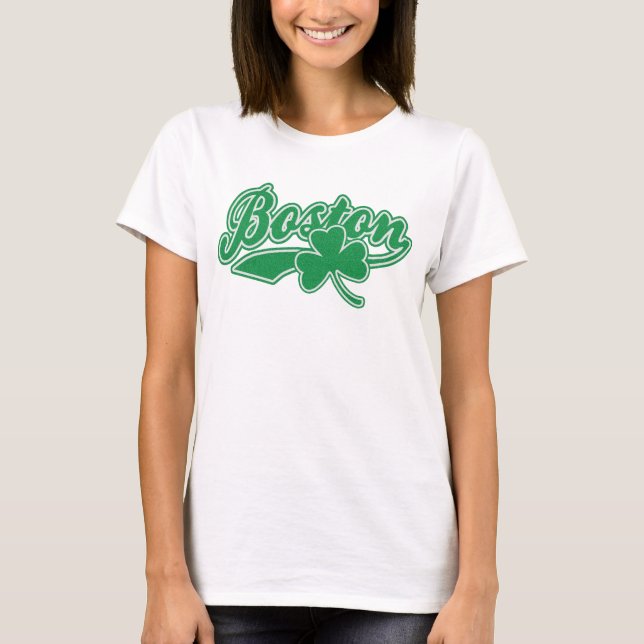 T-shirt Irlandais de Boston (Devant)