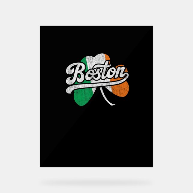 T-shirt irlandais de Boston (Recto)