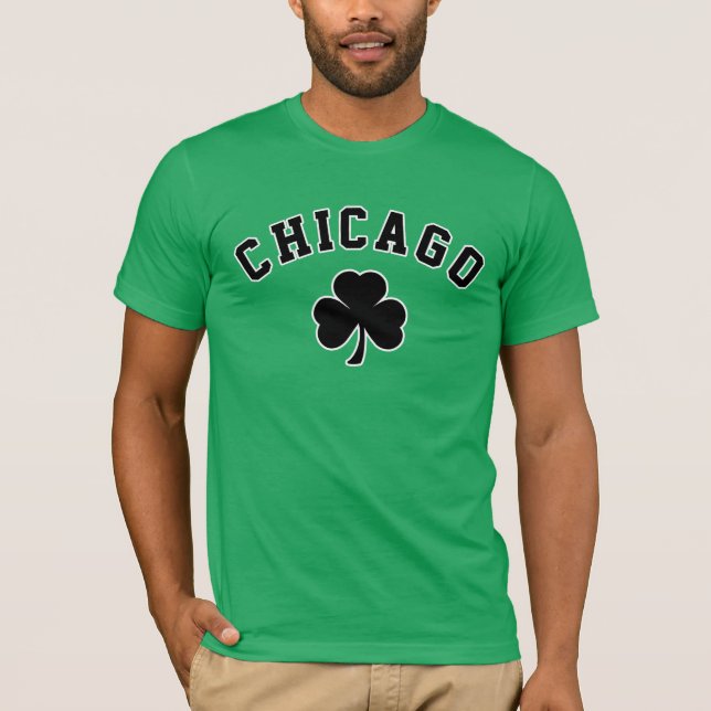 T-shirt Irlandais de Chicago (Devant)