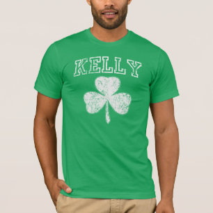 T-shirt irlandais de Kelly de shamrock