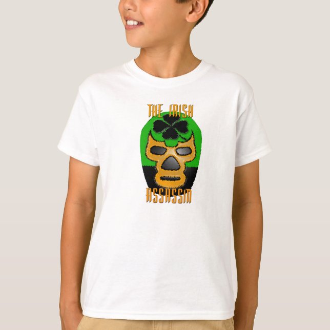 T-shirt irlandais de l'assassin de l'enfant (Devant)