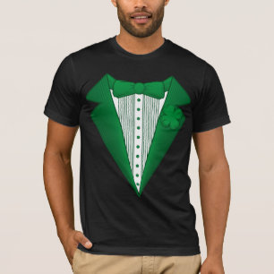 T-shirt irlandais de smoking de lutin de st