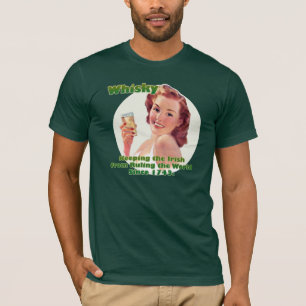 T-shirt irlandais de whiskey