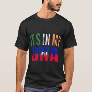 T-shirt Irlandais Et Haïtien Mélanger ADN Perfection Herit