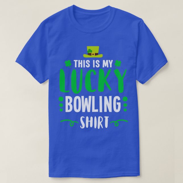 T-shirt Irlandais Lucky Bowling Jour de la Saint Patrick T (Design devant)