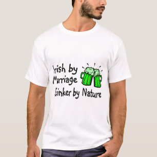 T-shirt Irlandais par le buveur de mariage par nature