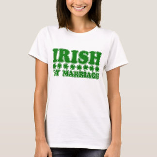 T-shirt Irlandais par mariage