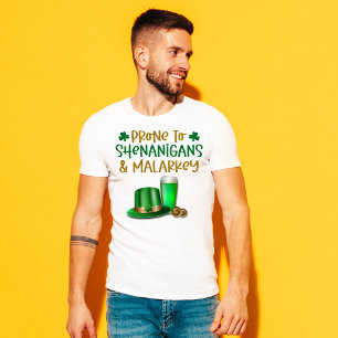 T-shirt Irlandais Prone To Shenanigans