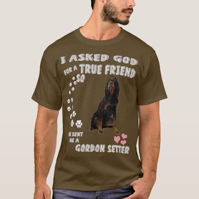 T-shirt Irlandais Setter Dog Mom Anglais Setter Dad print (Devant)