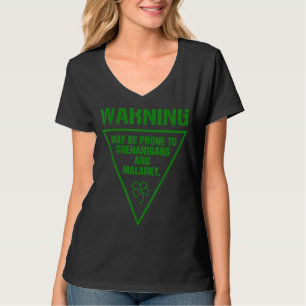 T-shirt Irlandais Shamrock Plaid Funny St Patrick's Day Ho
