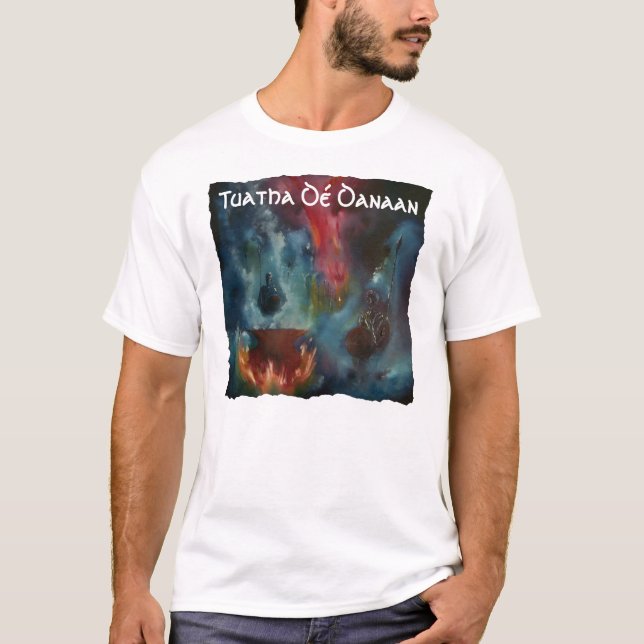 T-shirt Irlandais Tuatha Dé Danaan (Devant)