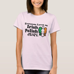 T-shirt Irlandaise polonaise fille