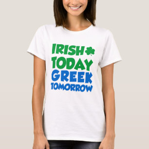 T-shirt Irlande Aujourd'hui Grec Demain