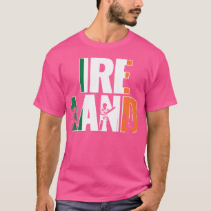T-shirt Irlande Cricke National Supporters Jersey Irish Fa