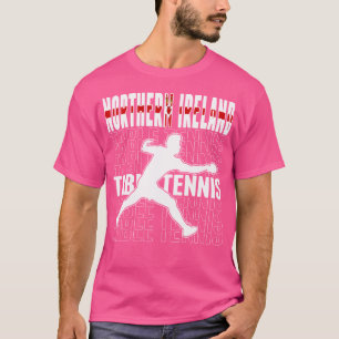 T-shirt Irlande du Nord Tennis Lover Nord Irlandais