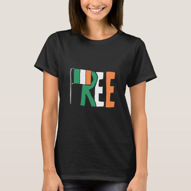 T-shirt Irlande libre (Devant)
