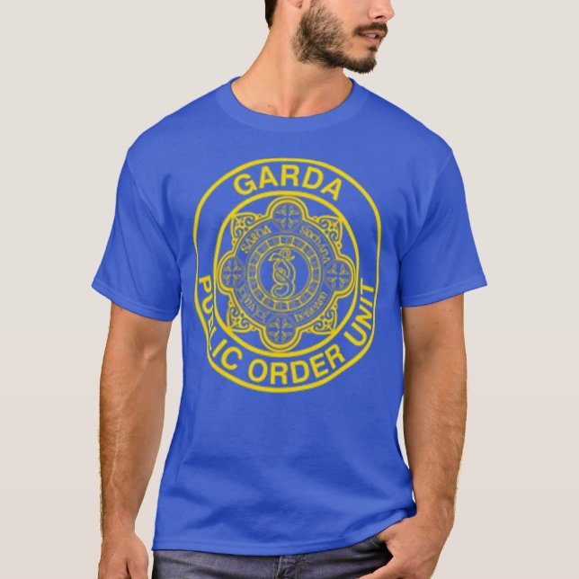 T-shirt Irlande Police irlandaise Garda SWAT Ordre public (Devant)
