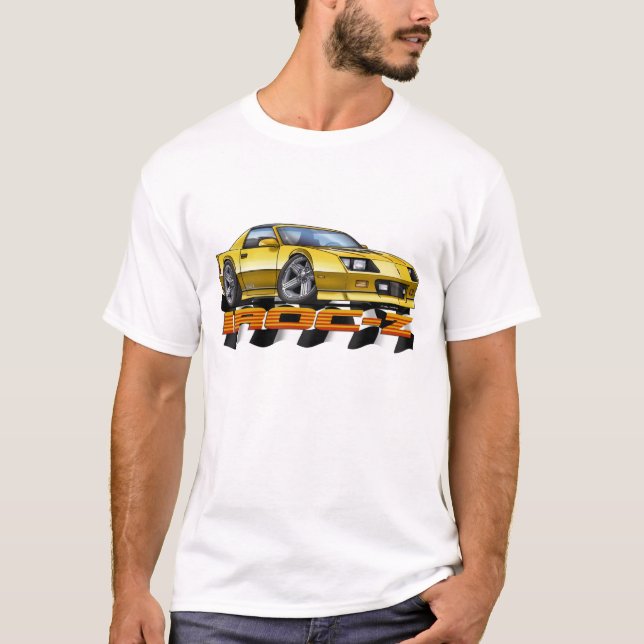 T-shirt IROC jaune Z (Devant)