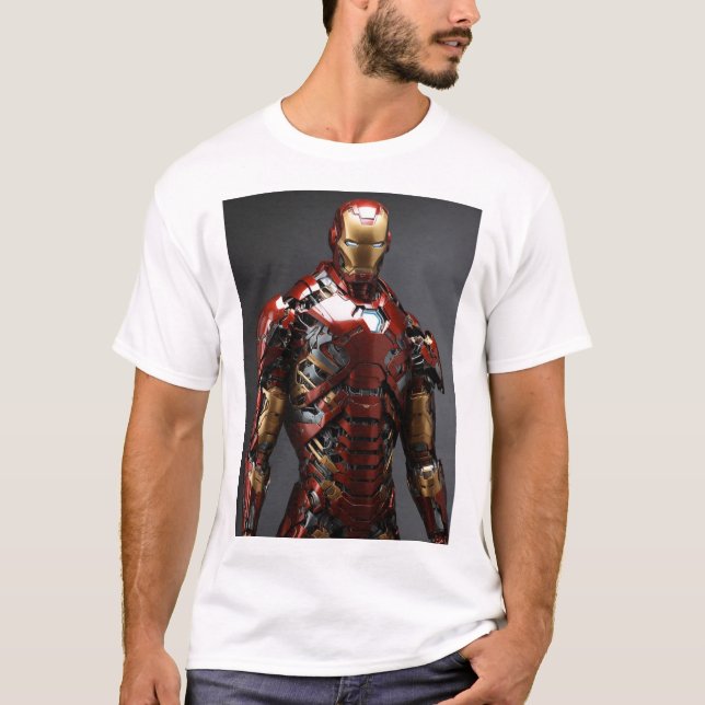 T-shirt Iron Man Evolution Tee : Libérer le pouvoir de Sta (Devant)