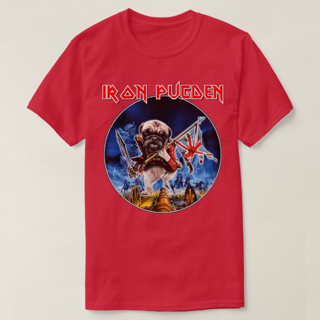 T-SHIRT IRON PUGDEN LE TROUPEAU (Design devant)